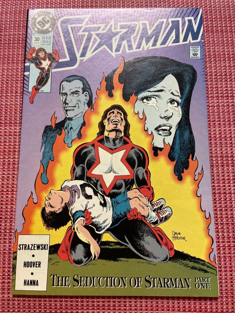 Starman #30 (1991) DC Comics Seduction of Starman Pt 1 VF Classic Run